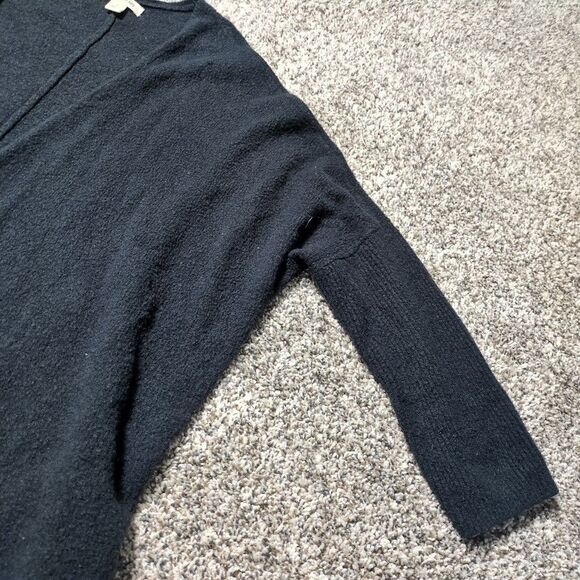 Goodthreads Women's S Small Relaxed Fit Cardigan Sweater Black Open - Picture 3 of 8